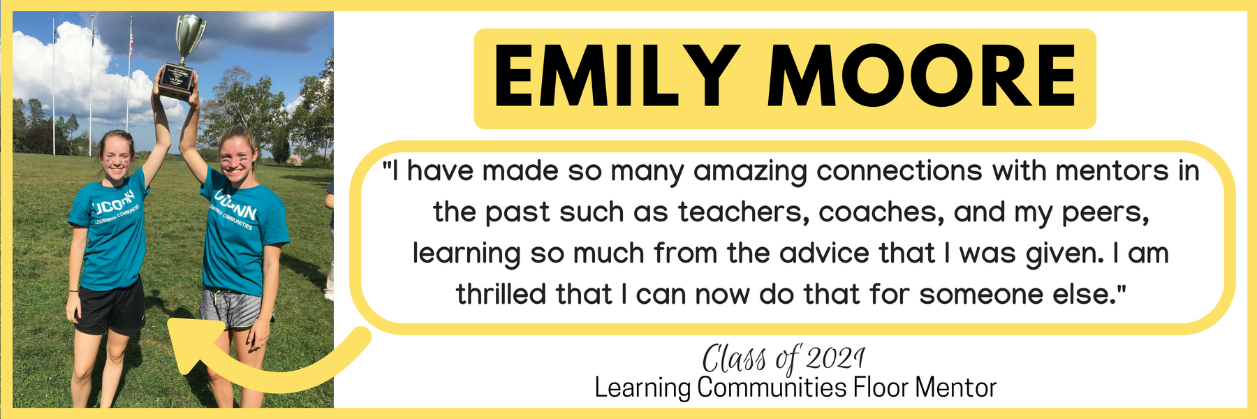 Emily Moore Why I mentor